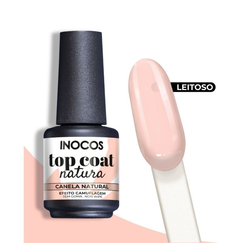 VERNIZ GEL TOP COAT CANELA NATURAL  15ML 