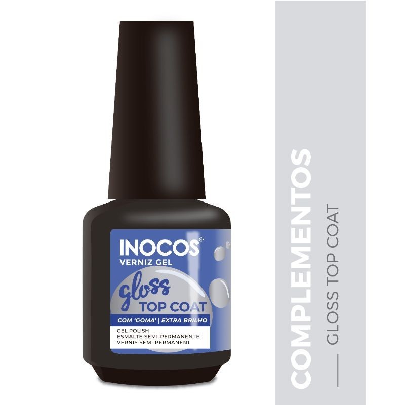 VERNIZ GEL TOP COAT EXTRA GLOSS 15ML 