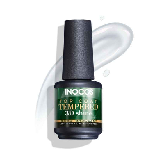 VERNIZ GEL TOP TEMPERED 3D SHINE 15ML 