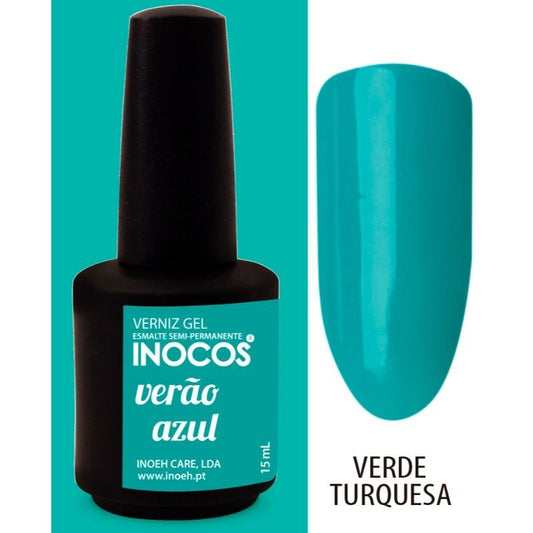 VERNIZ GEL VERÃO AZUL 15ML - AZUL TURQUESA