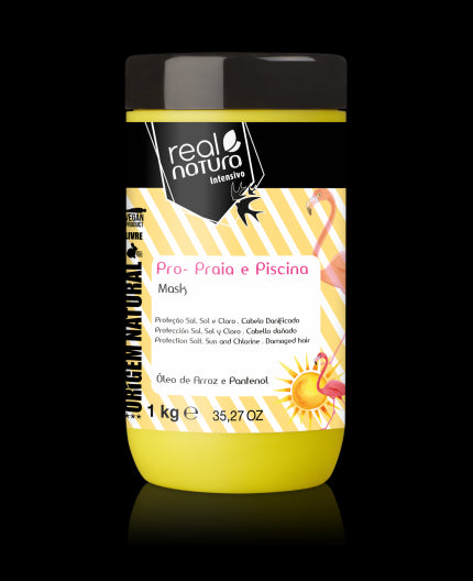 REAL NATURA MÁSCARA SEM SAL PRO-MAR E PISCINA 1KG