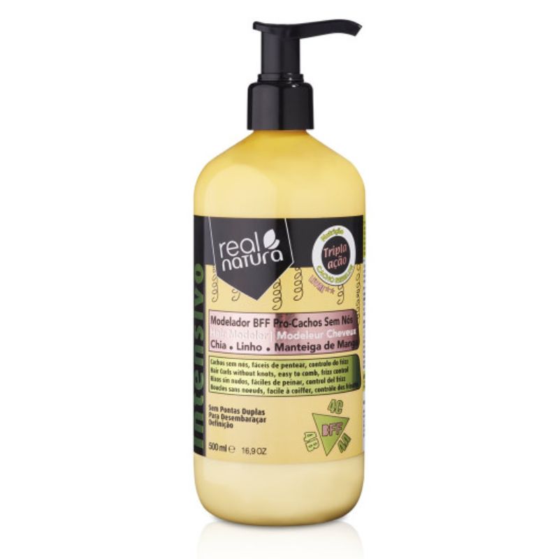PRODUCTO DE PEINADO SIN NUDOS REAL NATURA BFF PRO-CURLS