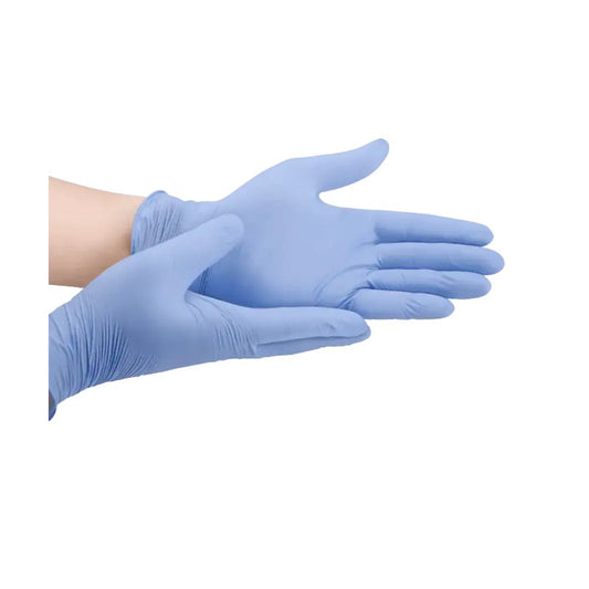 SANTEX LUVAS NITRILO S/ PO NITRIFLEX BIO AZUL - TAM S - 100UN