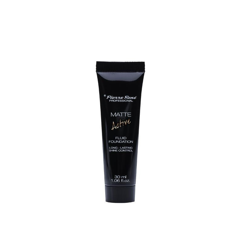 PIERRE RENÉ BASE LIQUIDA ACTIVE MATTE - BEIJE 