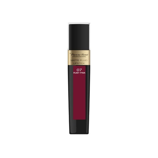 PIERRE RENÉ BATOM MATTE LIQUIDO - RUBY PINK - 07
