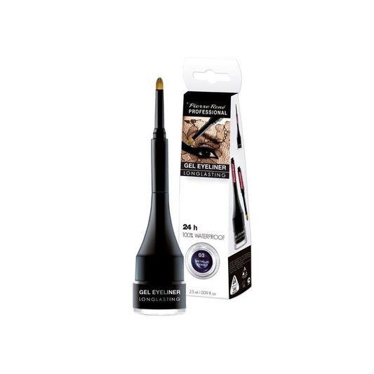 PIERRE RENÉ EYELINER EM GEL - PRETO