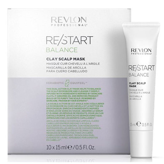 RESTART BALANCE CLAY SCALP MÁSCARA 10X15ML