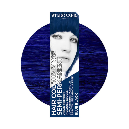 STARGAZER HAIR COLOUR BLUE BLACK  - 70ML