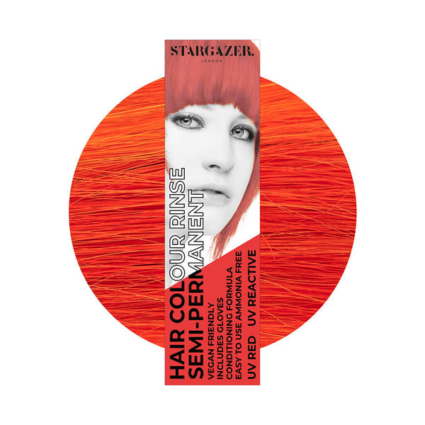 STARGAZER HAIR COLOUR UV RED  - 70ML