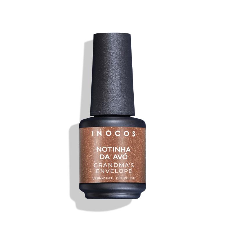 INOCOS VERNIZ GEL NOTINHA DA AVÓ, 15 ML - O TIPICO NATAL GP501