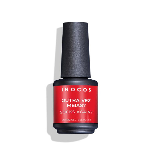 INOCOS VERNIZ GEL OUTRA VEZ MEIAS?, 15 ML - O TIPICO NATAL GP498