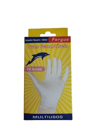 FERGUS LUVA LATEX CX10 - TAM PM