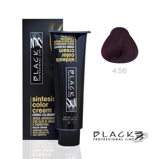 BLACK SINTESIS ARGAN TINTA S/ AMONIACO 4.56 - 100ML