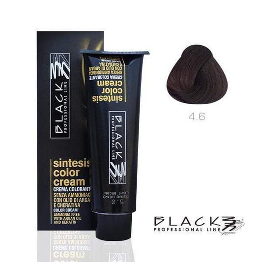 BLACK SINTESIS ARGAN TINTA S/ AMONIACO 4.6 - 100ML