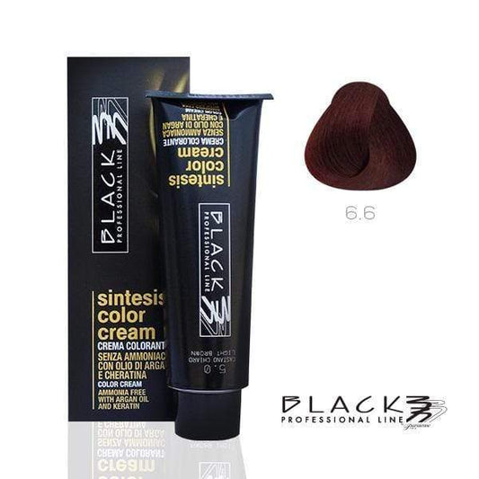 BLACK SINTESIS ARGAN TINTA S/ AMONIACO 6.6 - 100ML